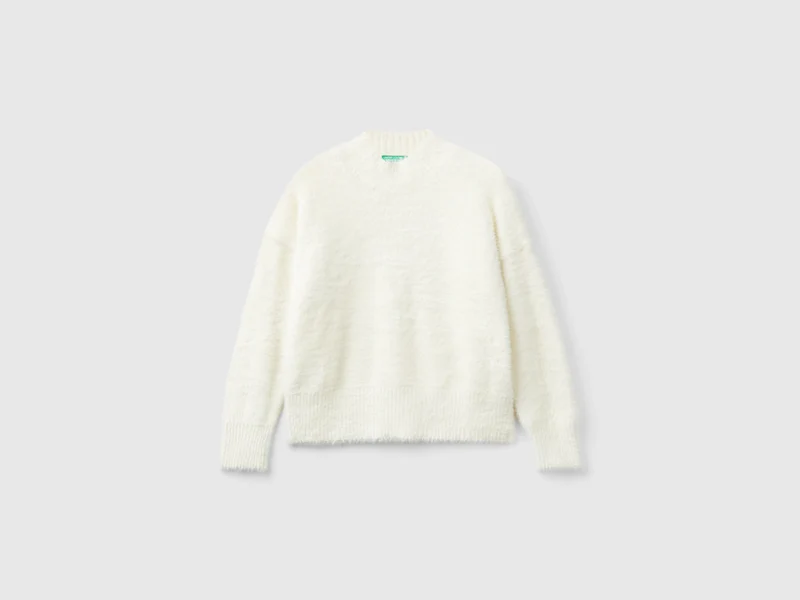 Maglia in filato peloso