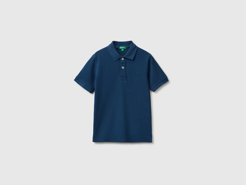 Polo manica corta in cotone bio