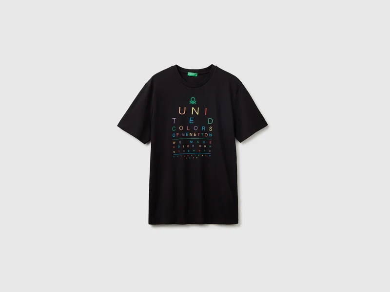 T-shirt regular fit con logo