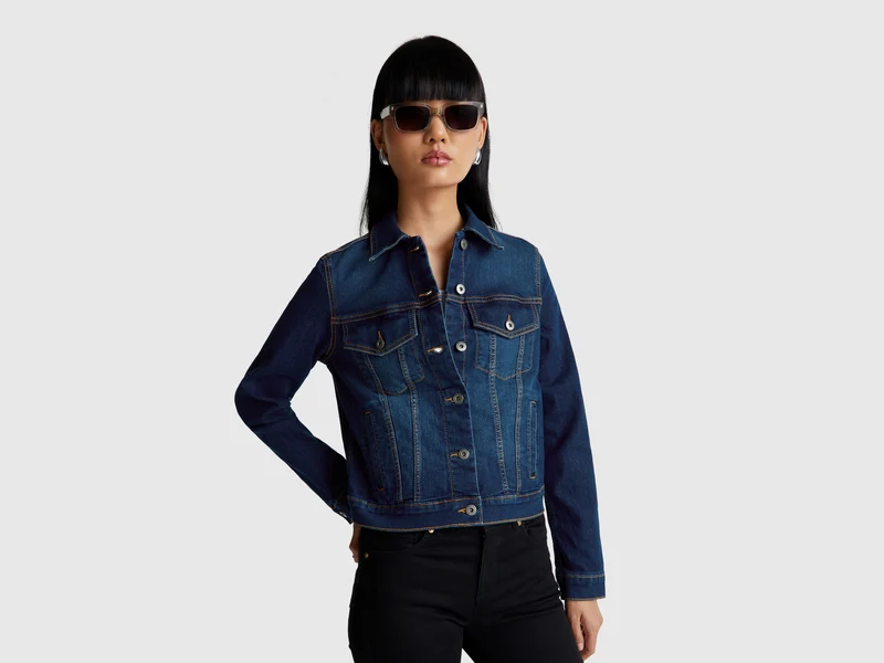 Giubbino rider di jeans