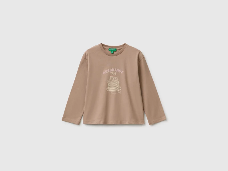 T-shirt 100% cotone bio con stampa