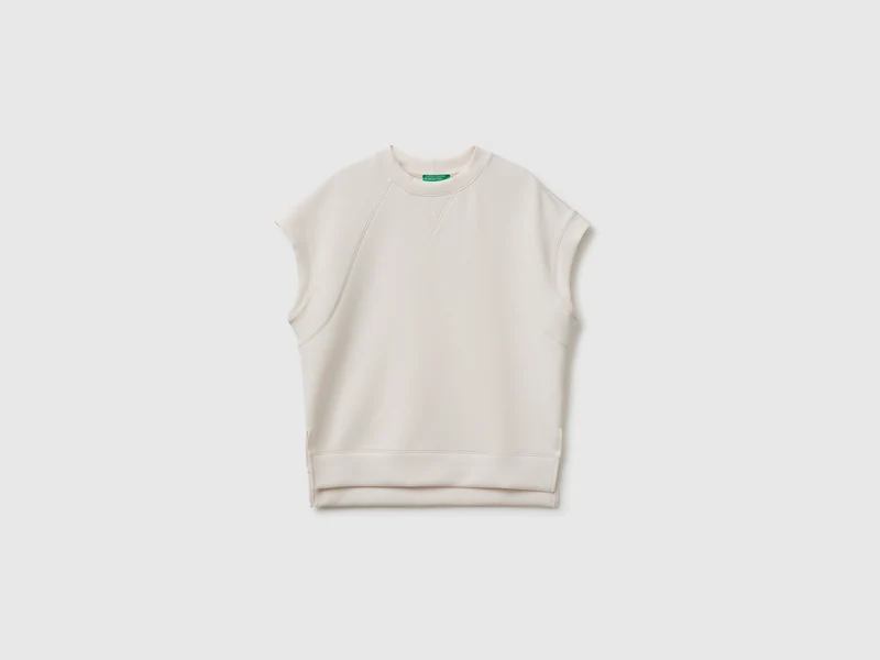 Top fluido con spacchi