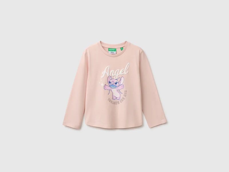 T-shirt stampa e ricamo ©Disney Lilo & Stitch
