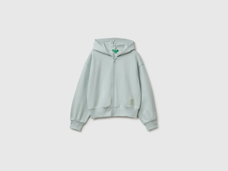 Felpa con cappuccio 100% cotone