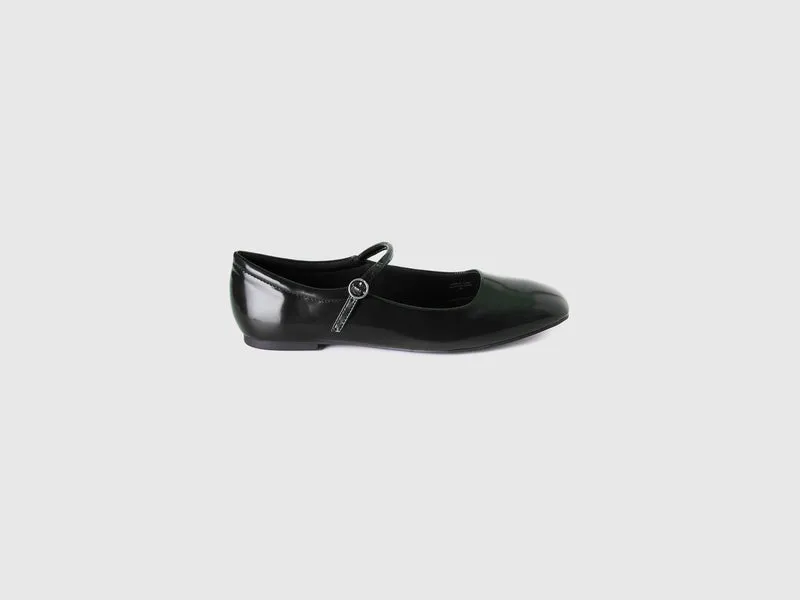 Ballerine nere lucide
