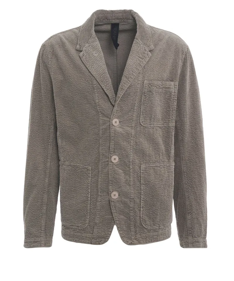 Blazer in velluto a coste