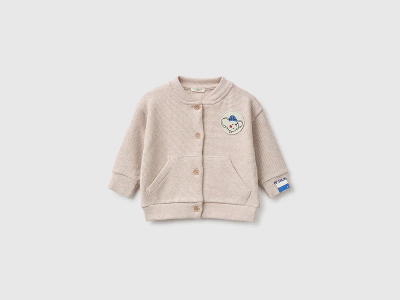 Felpa stile bomber