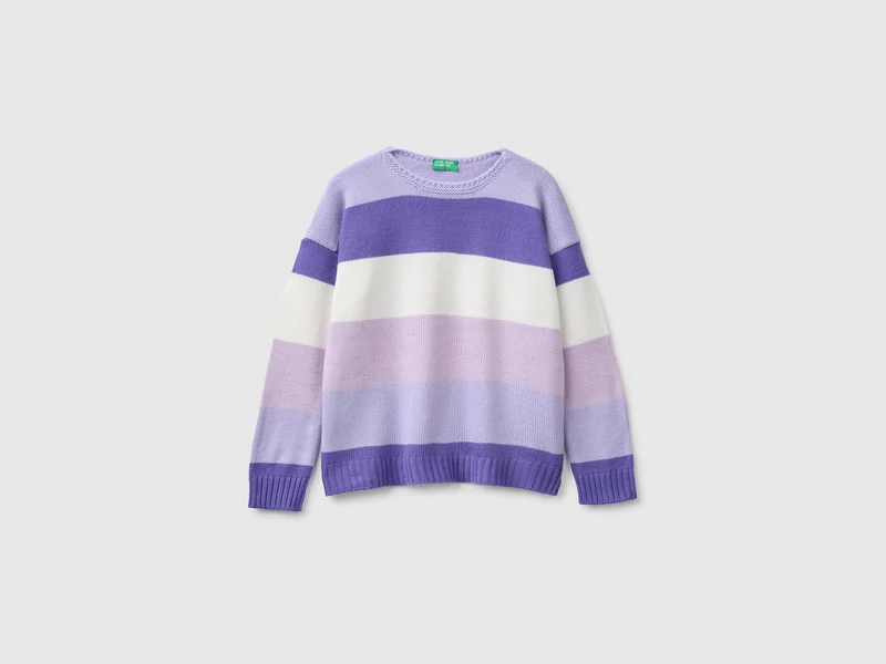 Maglia boxy fit a righe