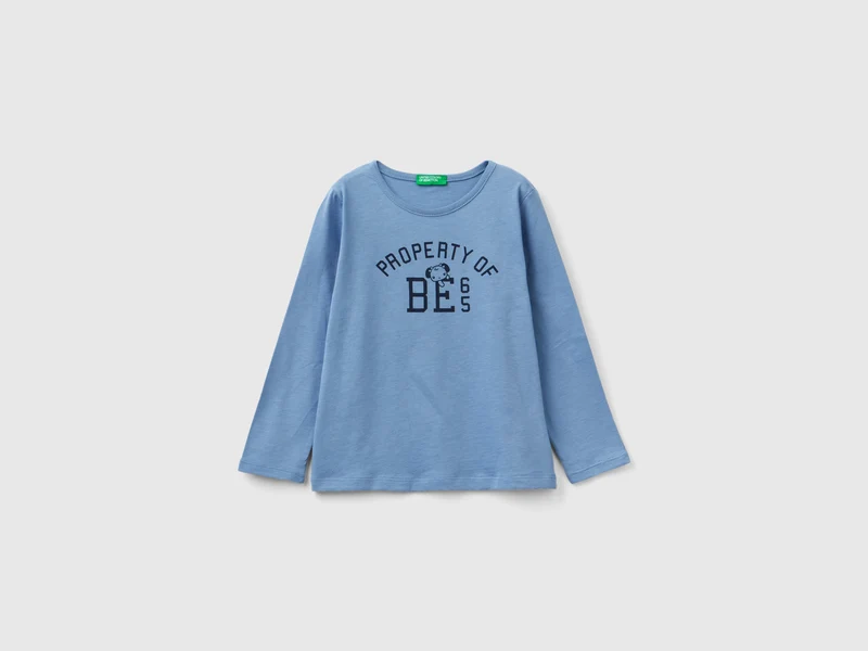 T-shirt con stampa 100% cotone