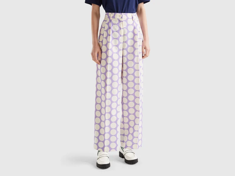 Pantaloni a pois