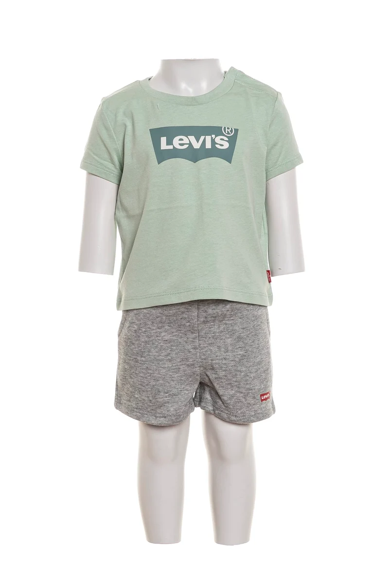 T Shirt Levi's Sport Infant Da Bambino Verde Menta