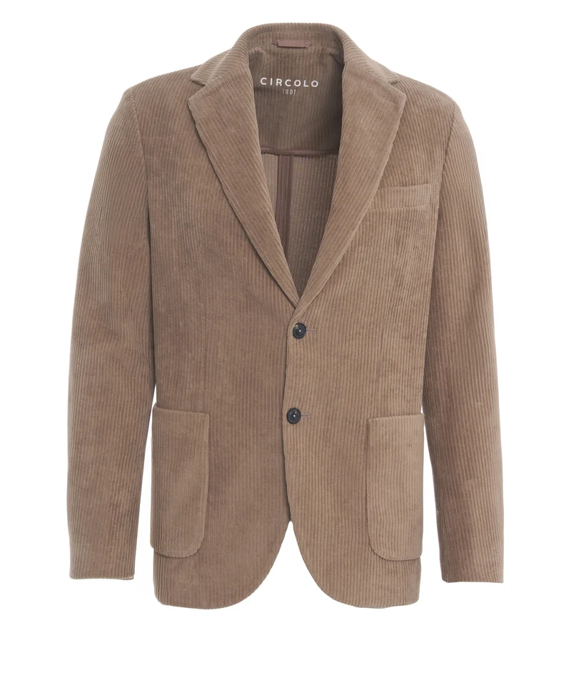 Blazer in velluto a coste