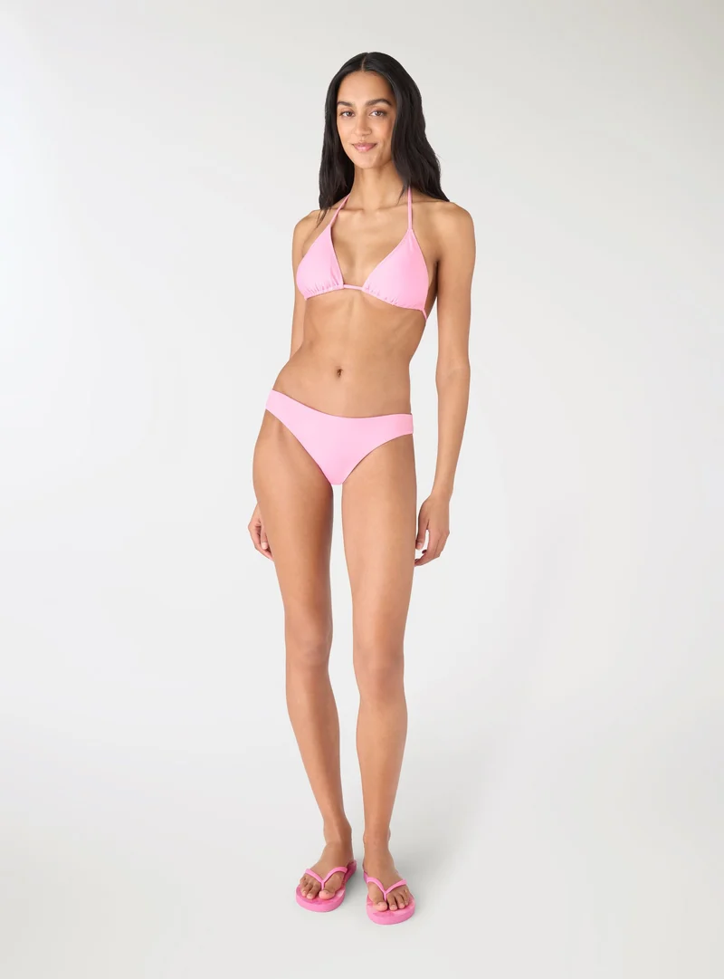 Slip bikini brasiliana tinta unita