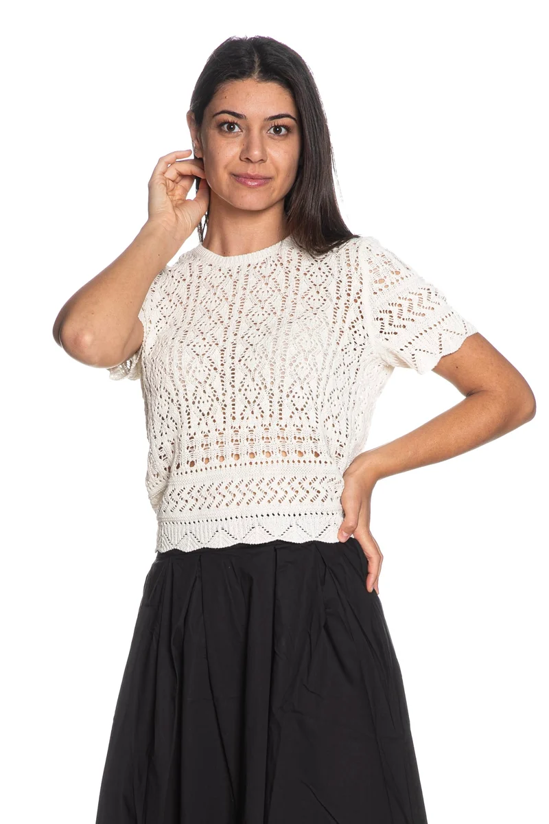 Maglia Only Elke Da Donna Panna