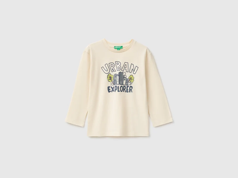 T-shirt 100% cotone bio con stampa