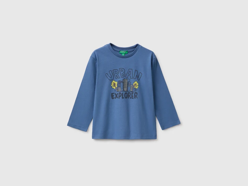 T-shirt 100% cotone bio con stampa