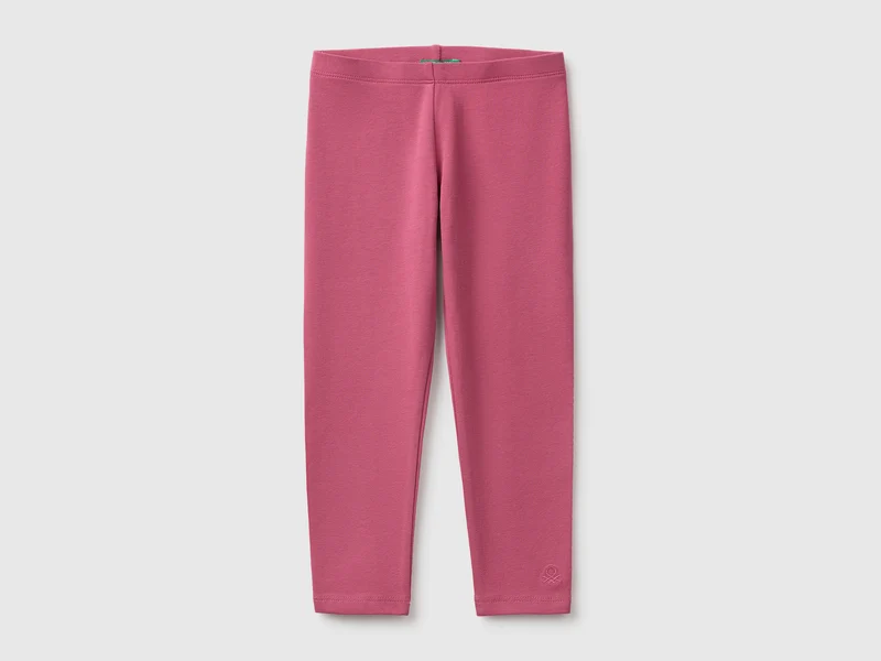 Leggings in cotone stretch