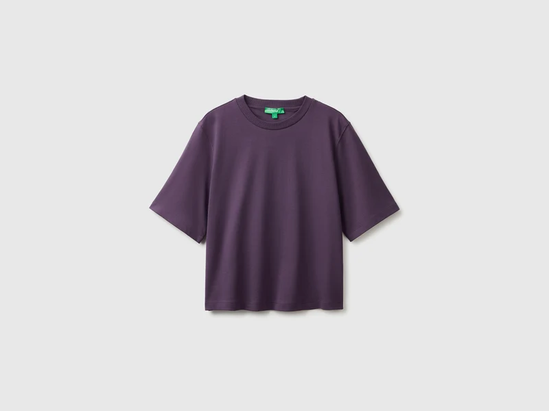 T-shirt boxy fit 100% cotone
