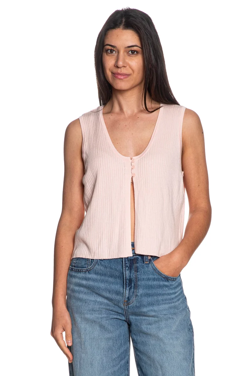 Canotta Only Alexandra Da Donna Rosa
