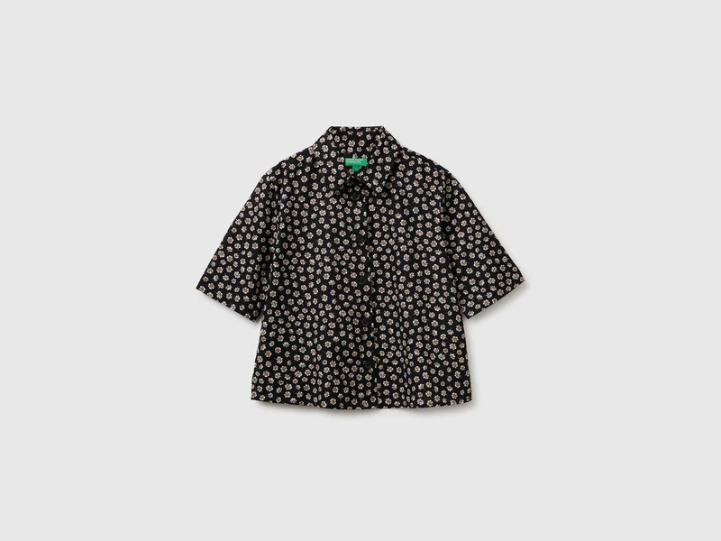 Camicia fantasia a manica corta