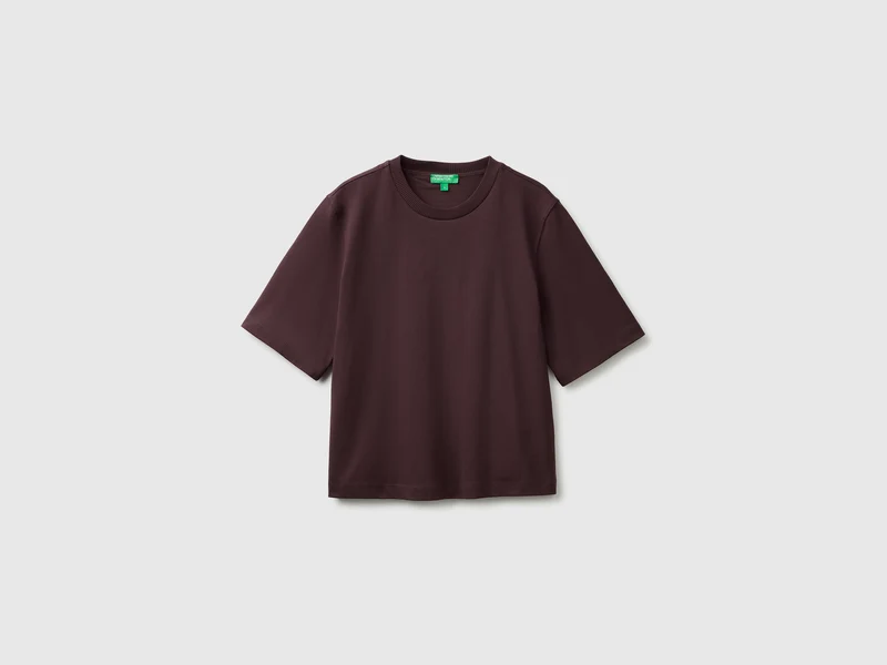 T-shirt boxy fit 100% cotone