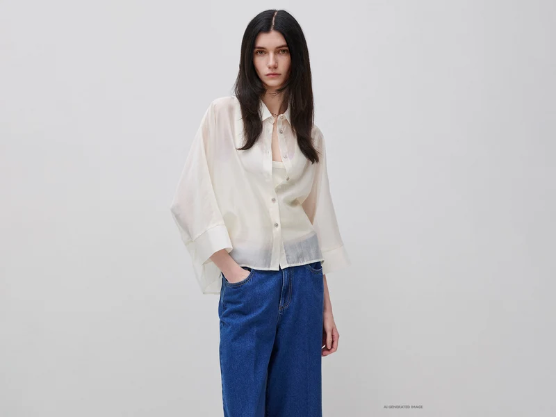 Camicia fluida