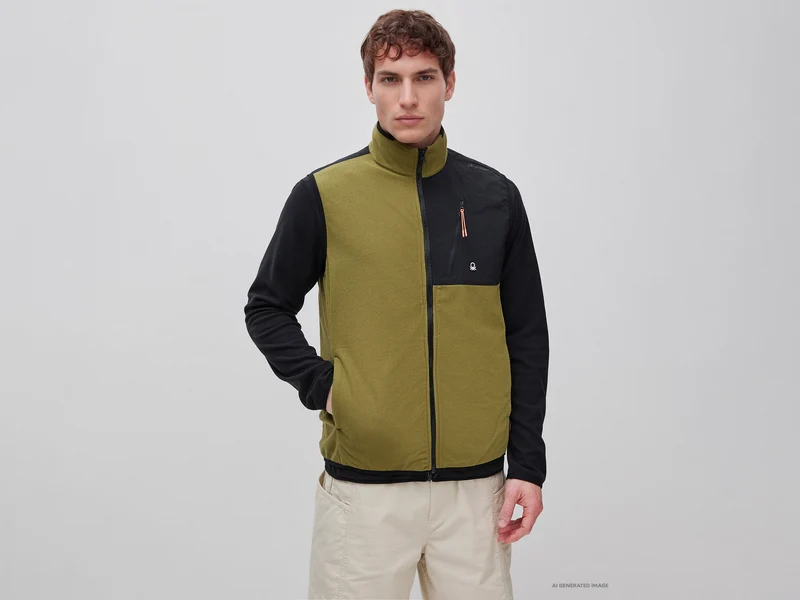 Gilet in pile tenico Polartec®