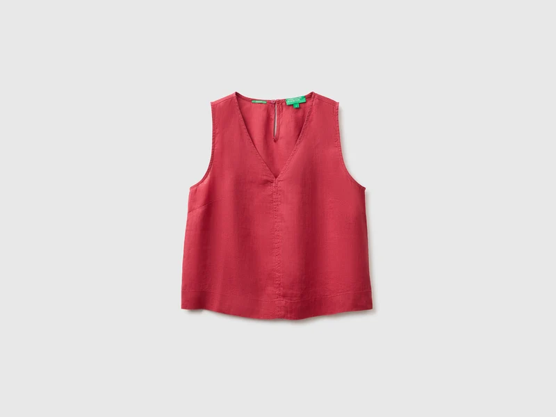 Top in puro lino