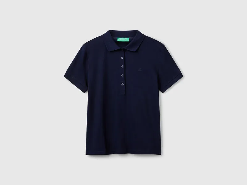 Polo slim fit in piquet