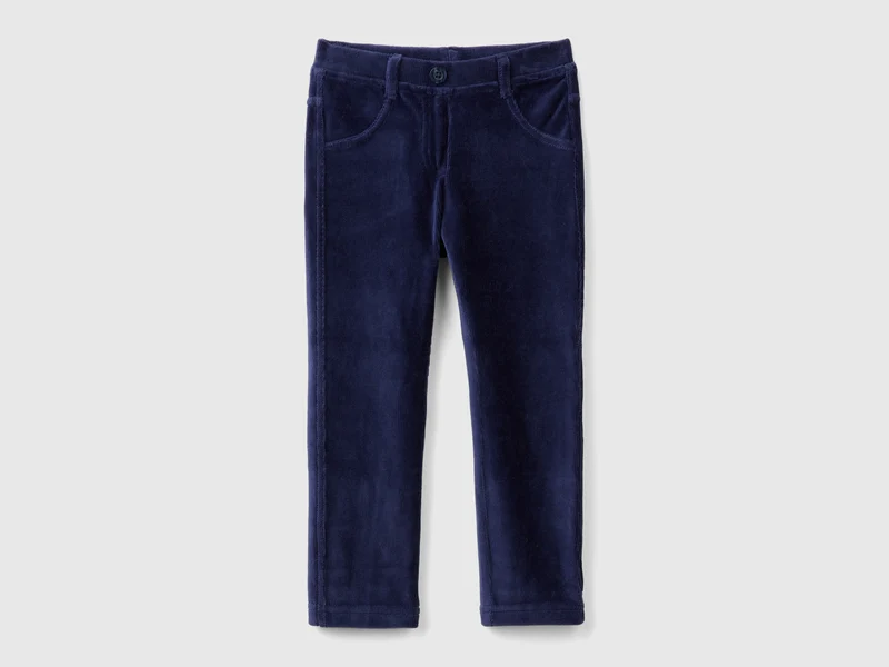 Pantaloni in ciniglia a costine