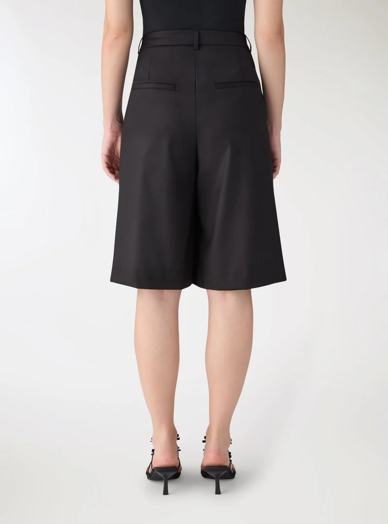 Jorts sartoriali a tinta unita