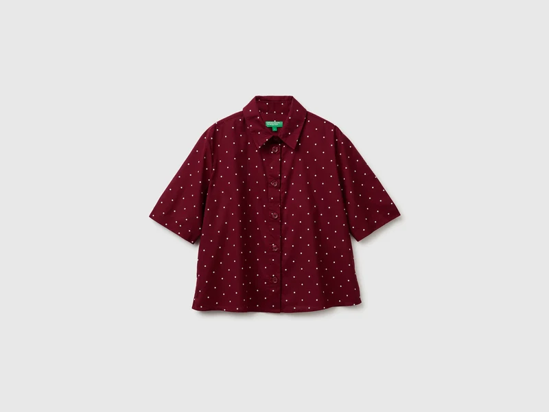 Camicia fantasia a manica corta