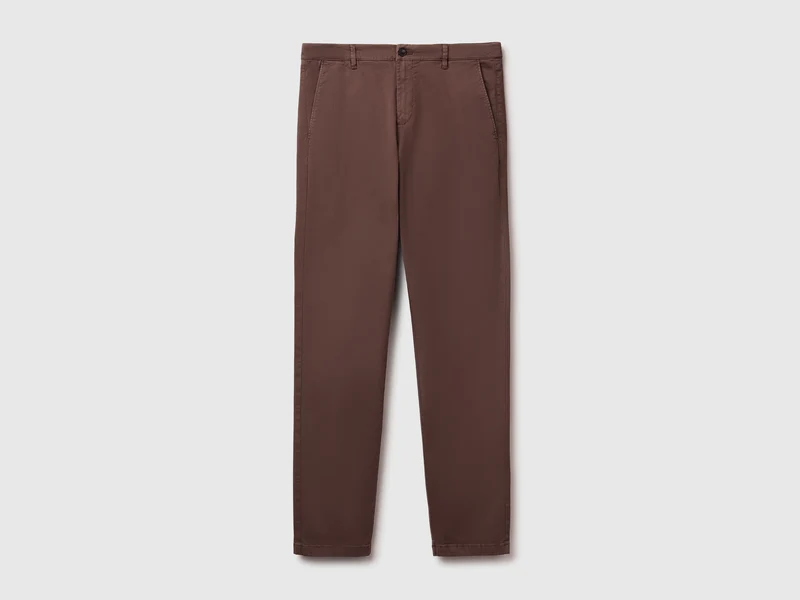 Chino slim fit in cotone
