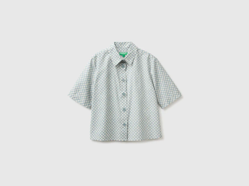 Camicia fantasia a manica corta