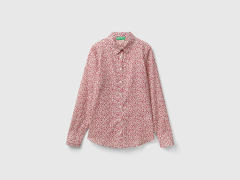 Camicia fantasia 100% cotone
