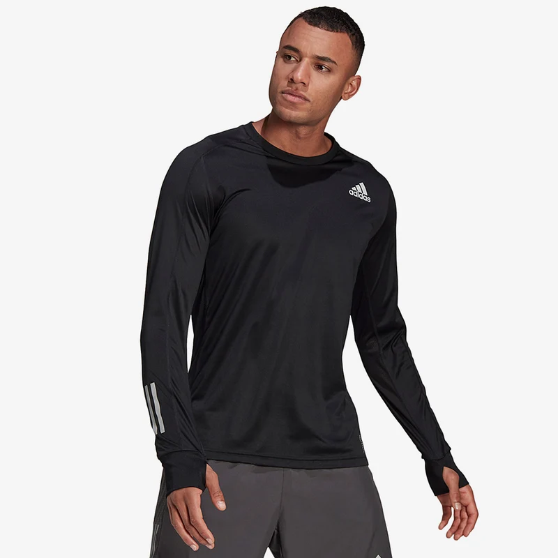 Tee adidas Own The Run Manica Lunga