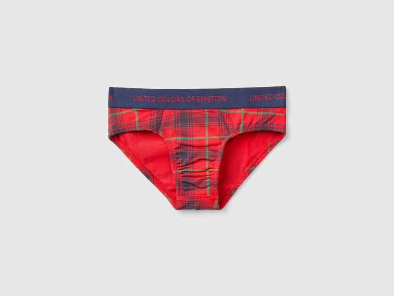 Slip a quadri tartan