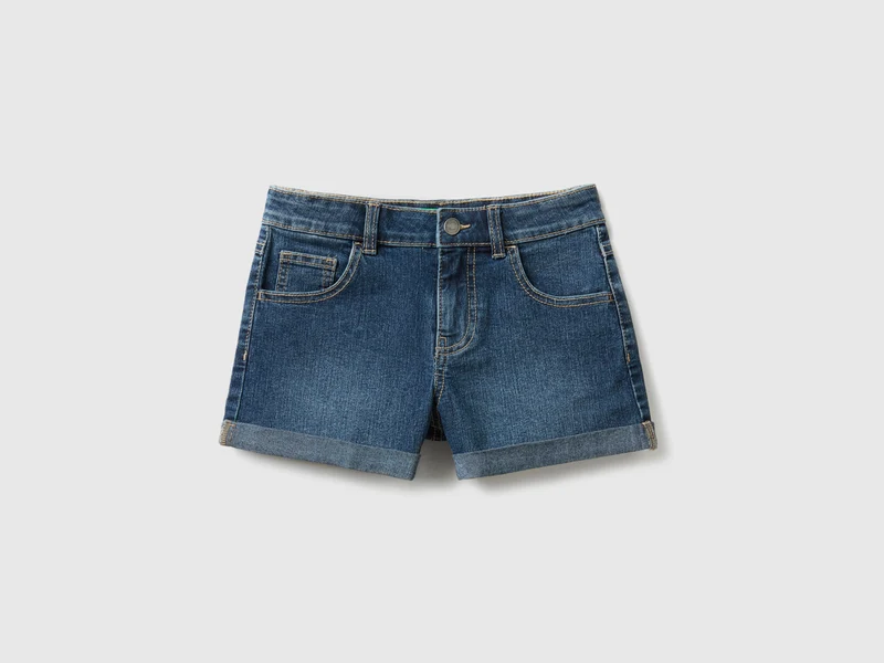 Jeans corti in denim