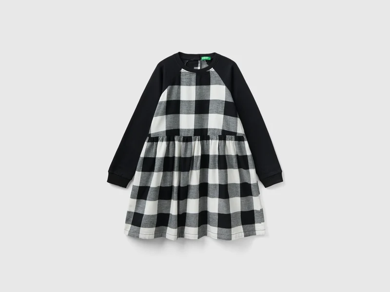 Vestito scozzese 100% cotone