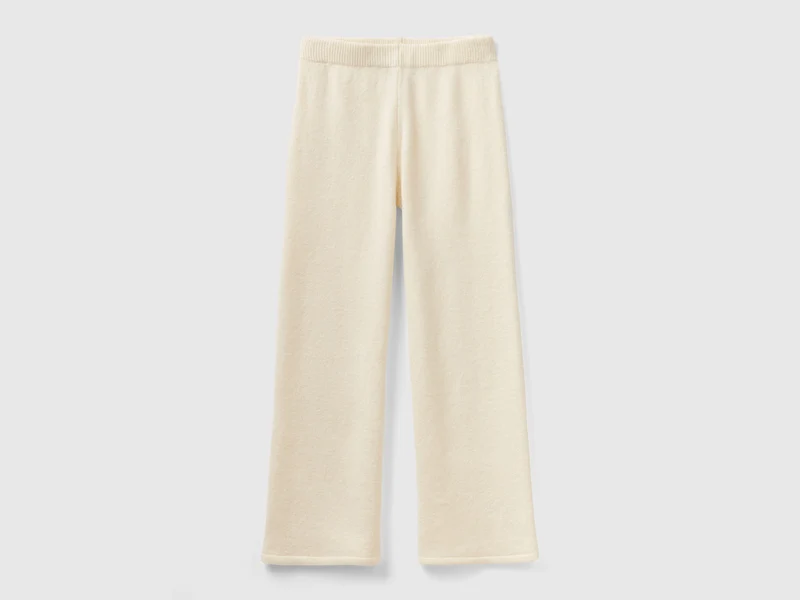 Pantaloni in filato riciclato