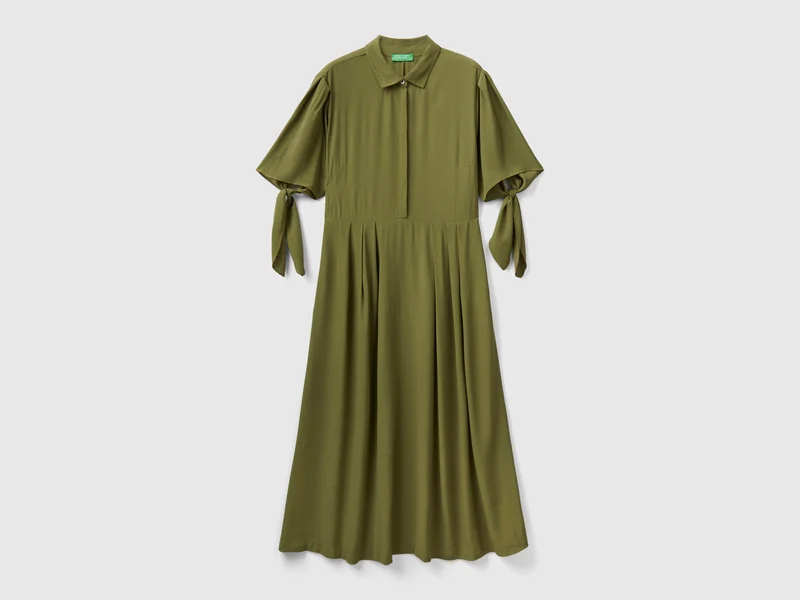 Vestito midi con colletto