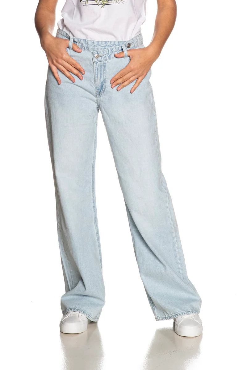 Jeans Tiffosi Kristen Da Donna Denim Delavè Light Blu