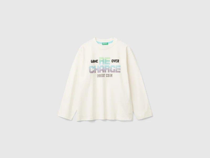 Maglietta gamer in cotone bio