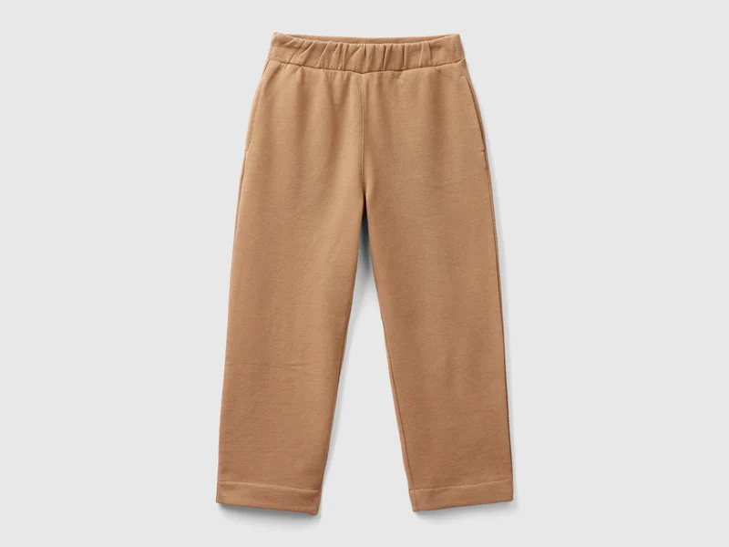 Pantaloni in felpa a vita alta