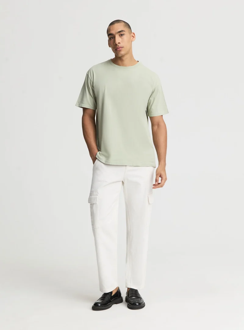 T-shirt comfort a tinta unita