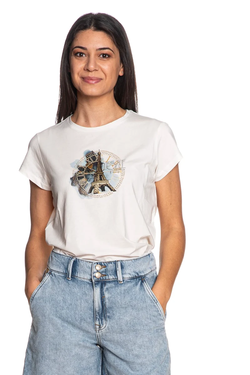 T Shirt Yes Zee Art Speaks Da Donna Bianca