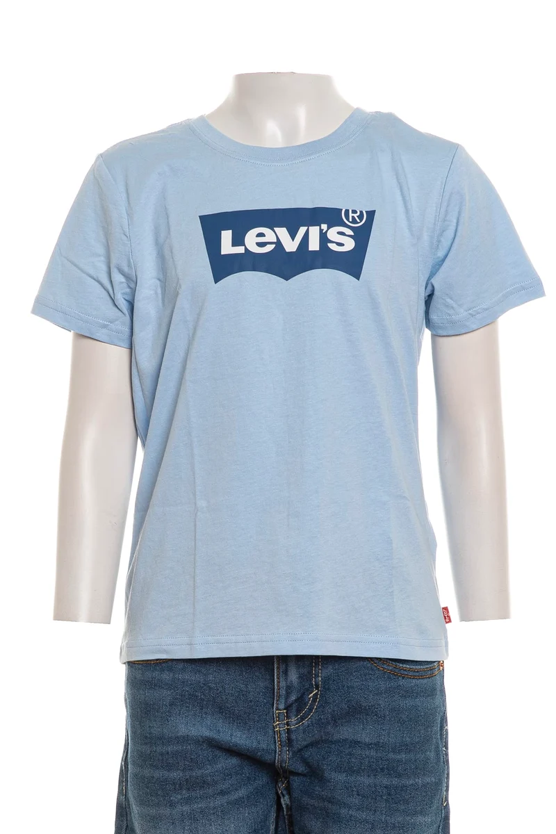 T Shirt Levi's Sport Junior Da Bambino Celeste