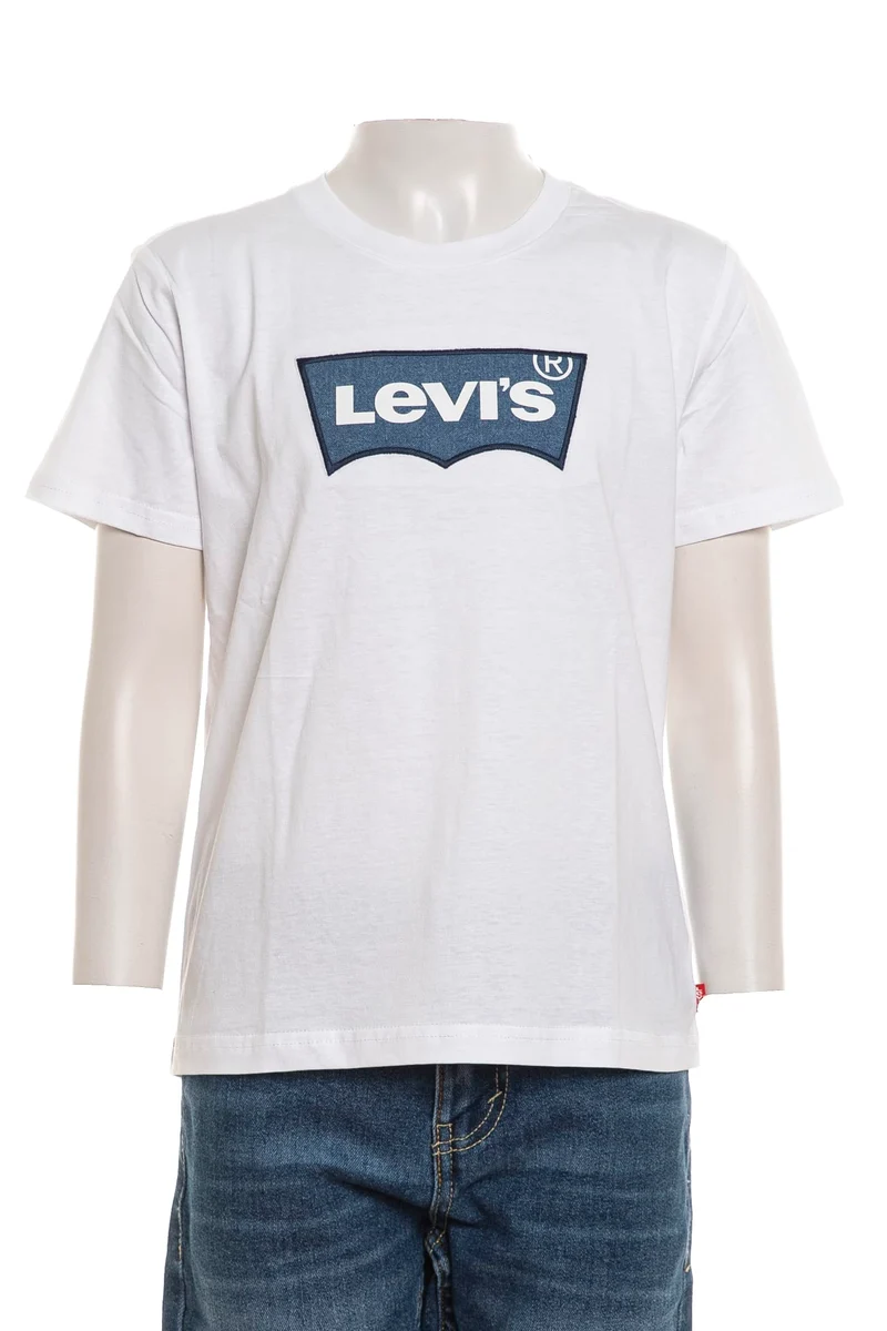 T Shirt Levi's First Batwing Kid Da Bambino Bianca