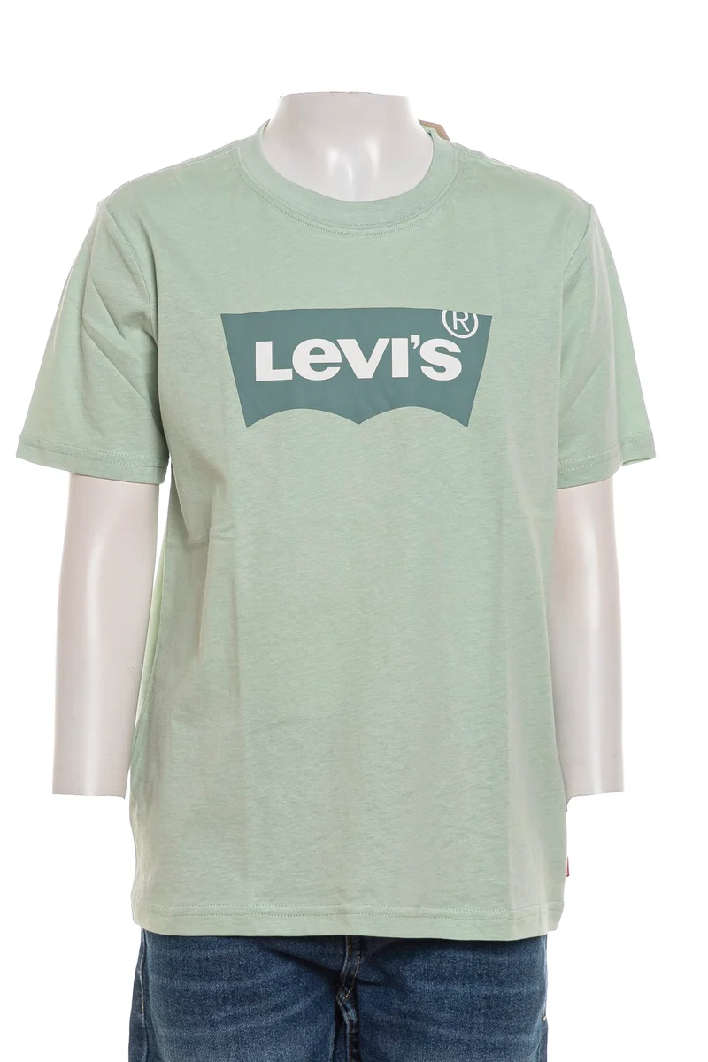T Shirt Levi's Sport Junior Da Bambino Verde Menta