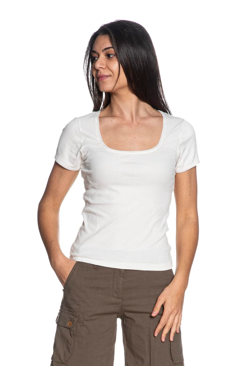 T Shirt Jdy Lucky Da Donna Bianca